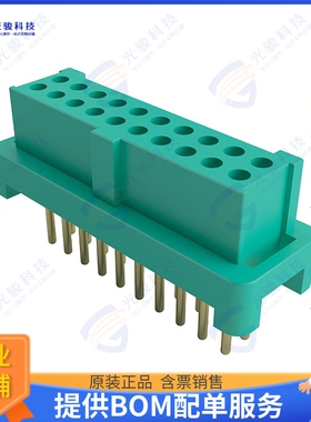 G125-FV22005L0P 连接器CONN RCPT 20POS 0.049 GOLD PCB