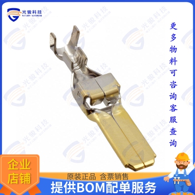 917802-2 连接器CONN TAB 14-16AWG CRIMP GOLD