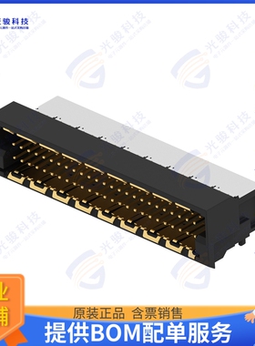 284332-E 连接器50-PIN, RIGHT ANGLE, SMT