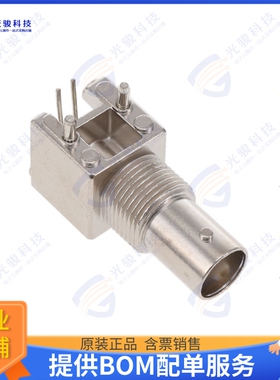 RF1-01A-D-00-75-M 连接器BNC R/A LOW PROFILE INSUL PCB SK