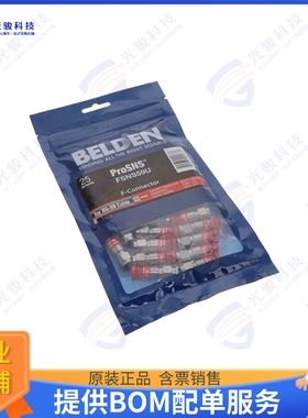 FSNS59U-25 连接器PROSNS RG59 F UNIV. 25 PACK