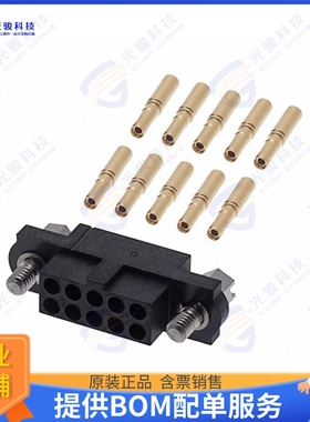 M80-4611005 连接器CONN RCPT 10POS CRIMP 24-28AWG