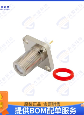 PE44329 连接器75 Ohm F Female Connector Solder
