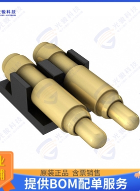 8PM-11-0002-02-131191 连接器CONN SPRING PISTON 2POS R/A SMD