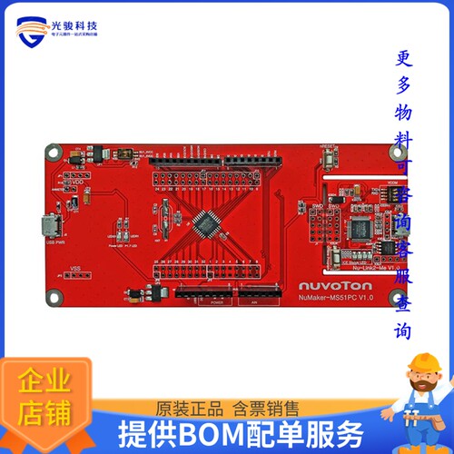 NK-MS51PC[8051 MS51PC EVAL BRD]评估板