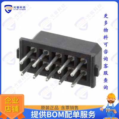 M80-8501042 连接器CONN RCPT 10POS 0.079 GOLD PCB
