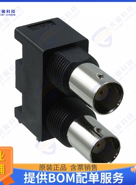 031-6575 连接器CONN BNC JACK R/A 50 OHM PCB