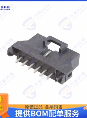 1719720006 连接器CONN HEADER VERT 6POS 2.54MM