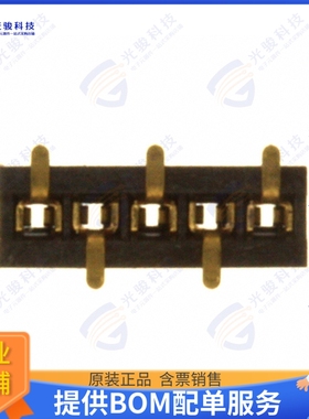 LPPB051NFSC-RC 连接器CONN HDR 5POS 0.05 GOLD SMD