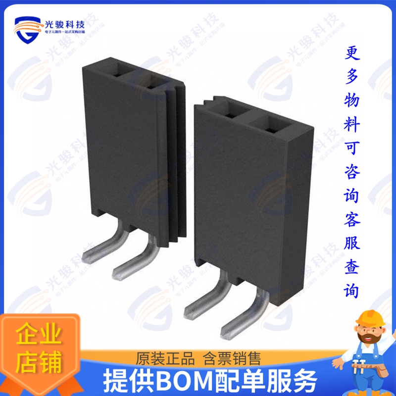 SSQ-117-02-T-S-RA 连接器CONN RCPT 17POS 0.1 TIN PCB R/A