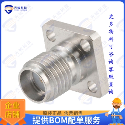 PE45565 连接器SMA(F) FLD RPL 4HOLE 0.036  PIN