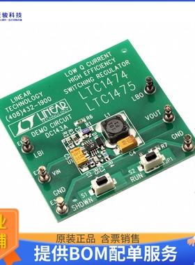 DC143A-D【BOARD EVAL FOR LTC1475CMS8】DC/DC、AC/DC、SMPS评