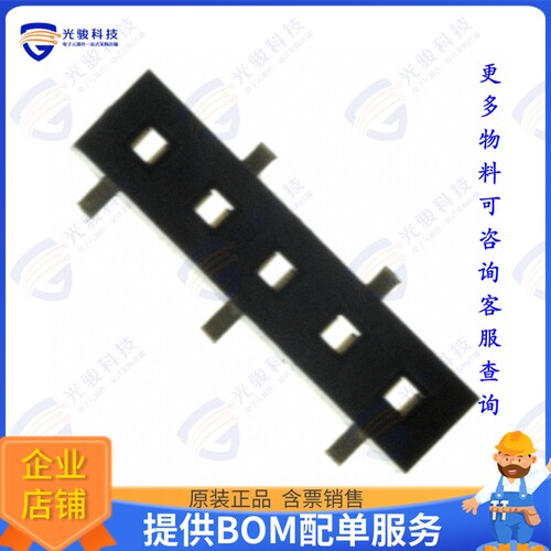 NPPN051BFLD-RC 连接器CONN HDR 5POS 0.079 GOLD SMD