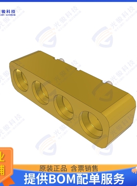 GPPB-PS-1-04-EG-ST-SM-1N 连接器CONN SMPM PLUG 4POS GOLD SMD