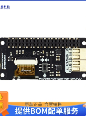 PIM484【PIRATE AUDIO 3W STEREO AMP FOR R】扩展板、子卡