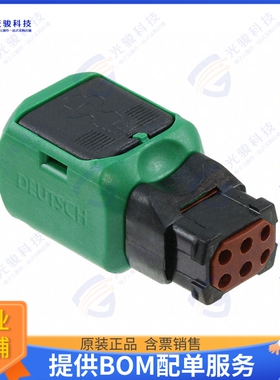 D369-P66-CP0 连接器CONN PLUG HSG 6POS C-KEY