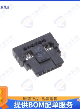 224395-E 连接器6-PIN, FEMALE,IDC2426FRICTIONR/A