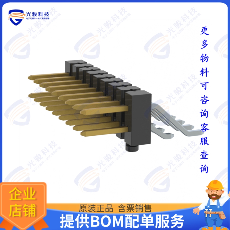 TSM-109-01-L-DH-SL-K 连接器CONN HEADER SMD R/A 18POS 2.54MM