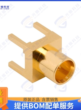 919-422J-71P12G 连接器MCX STRAIGHT PCB JACK, 12G OPTIM