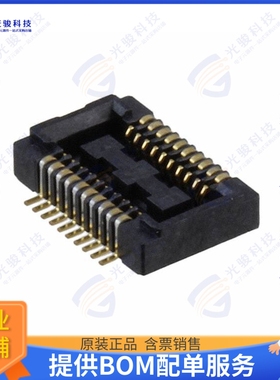 AXK720147G 连接器CONN SOCKET 20POS SMD GOLD