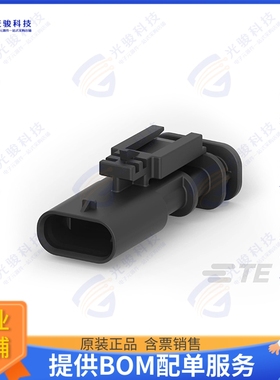 2203772-1 连接器CAP ASS'Y, 3P SEALED, KEY A