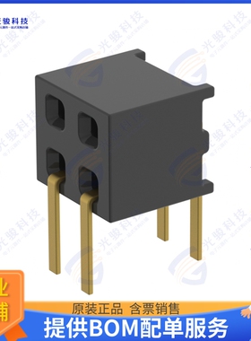 MMS-102-01-H-DH 连接器CONN RCPT 4P 0.079 GOLD PCB R/A