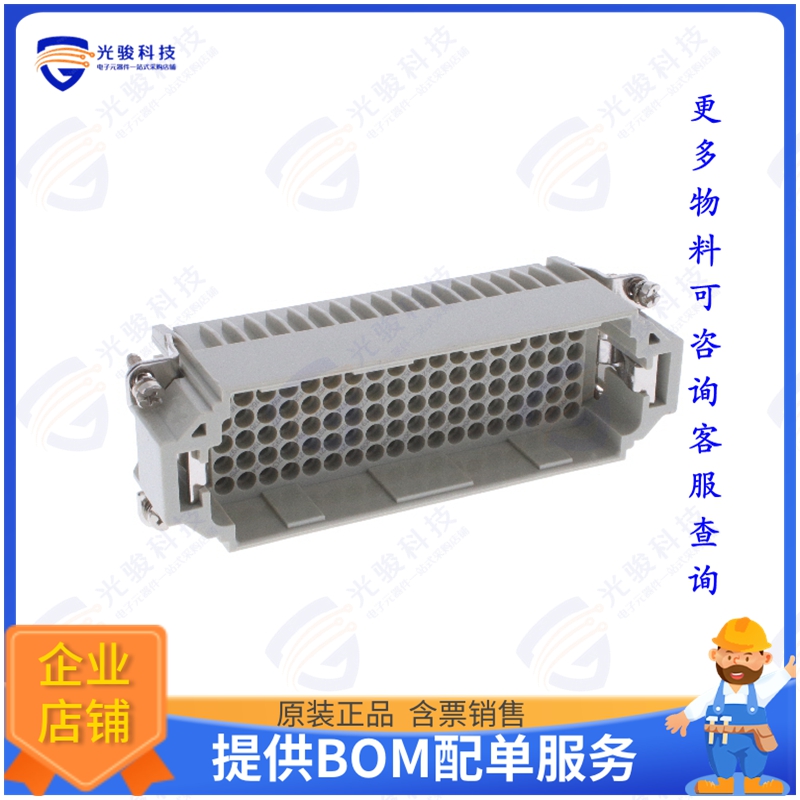 HDD-108-M 109-216连接器 INSRT 108P+1GD HDD-108-M 109-216
