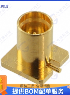 SMP-MSFD-PCR 连接器SMP STRAIGHT PCB JACK, FULL DETE