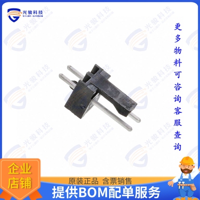 3-647609-2 连接器CONN HEADER VERT 2POS 2.54MM