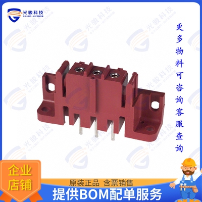 207609-7 连接器CONN HDR 3POS 0.197 GOLD PCB