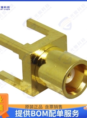 CONMCX001 连接器CONN MCX RCPT STR 50 OHM PCB