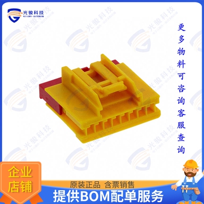 2098407-1 连接器CONN RCPT HSG 8POS 2.54MM