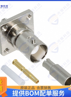112288-11 连接器CONN BNC JACK STR 50 OHM CRIMP