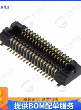 AXT334124 连接器CONN SOCKET 34POS SMD GOLD