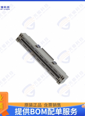 61083-084409LF 连接器CONN PLUG 80POS SMD GOLD