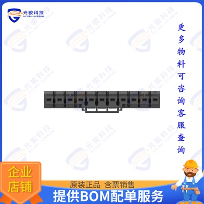 1-2289080-1 连接器D3950 REC 11POS 1ROW X KEY