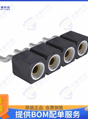 801-87-004-40-002191 连接器CONN SOCKET 4P 0.1 GOLD SMD R/A