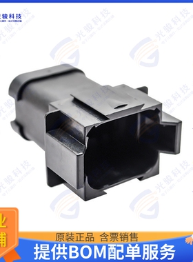 AT04-08PA-MMBLK 连接器CONN RCPT HSG 8POS 14-20AWG