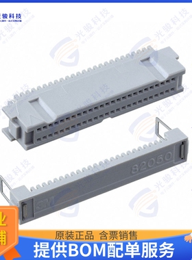 82050-6000-RB 连接器CONN RCPT 50POS IDC 30AWG GOLD