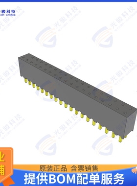 SQT-119-01-L-D-038 连接器CONN RCPT 38POS 0.079 GOLD PCB
