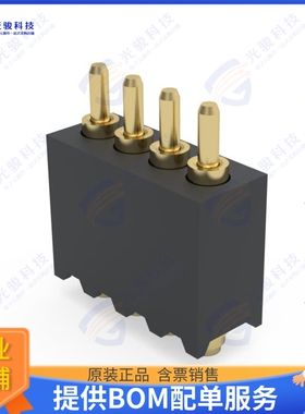 854-22-004-30-041101 连接器.050  PITCH SINGLE ROW, SPRING-L