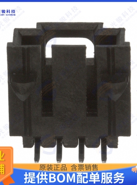 705550003 连接器CONN HEADER R/A 4POS 2.54MM