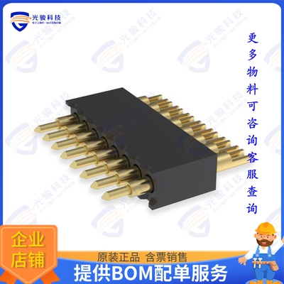 854-22-008-10-053101 连接器.050  PITCH SINGLE ROW, SOLDERCU