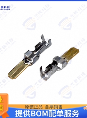 917805-2 连接器CONN PIN 10-12AWG CRIMP GOLD