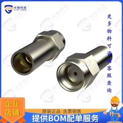 SMAFRPST.J.GN.HT 连接器SMA(M)ST RP FOR RG58/LMR-195/CFD
