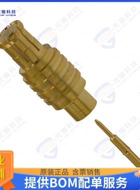 252107 连接器CONN MCX PLUG STR 50 OHM SOLDER