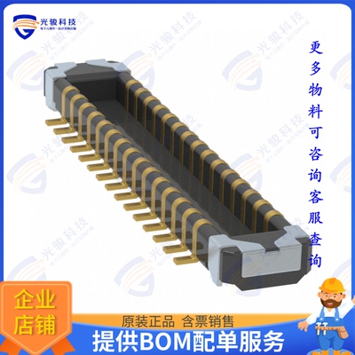 BM23FR0.6-30DP-0.35V(895) 连接器CONN HDR 30POS SMD GOLD