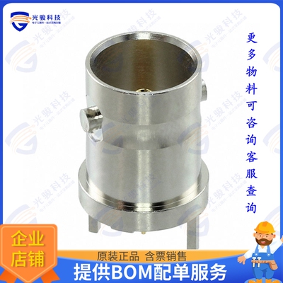 BNC7T-J-P-HN-ST-TH1 连接器CONN BNC JACK STR 75 OHM PCB