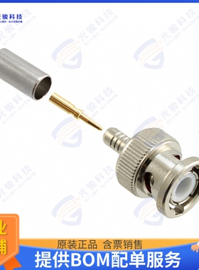000-36775 连接器CONN BNC PLUG STR 50 OHM CRIMP
