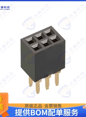 M50-3000345 连接器CONN RCPT 6POS 0.05 GOLD PCB